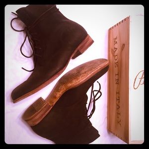 Peter Nappi Julius, Bitter Chocolate Kudu Leather